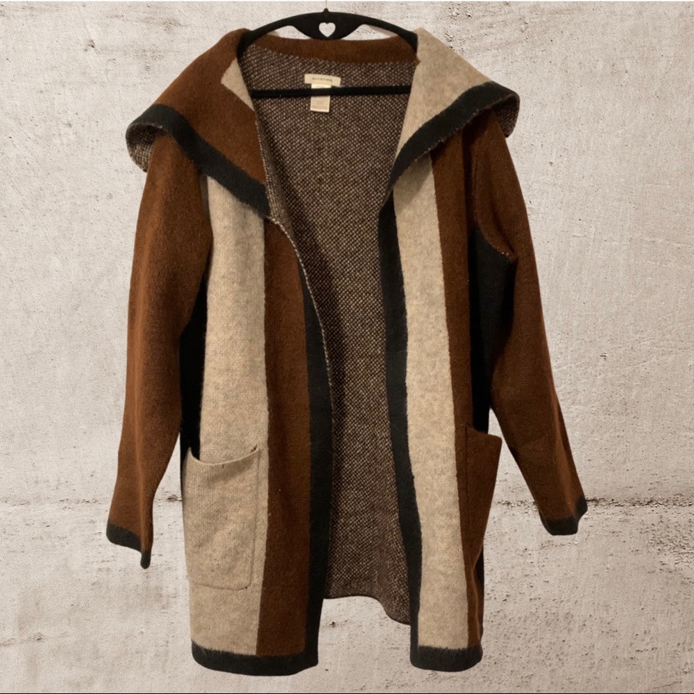 Warm oversized cardigan